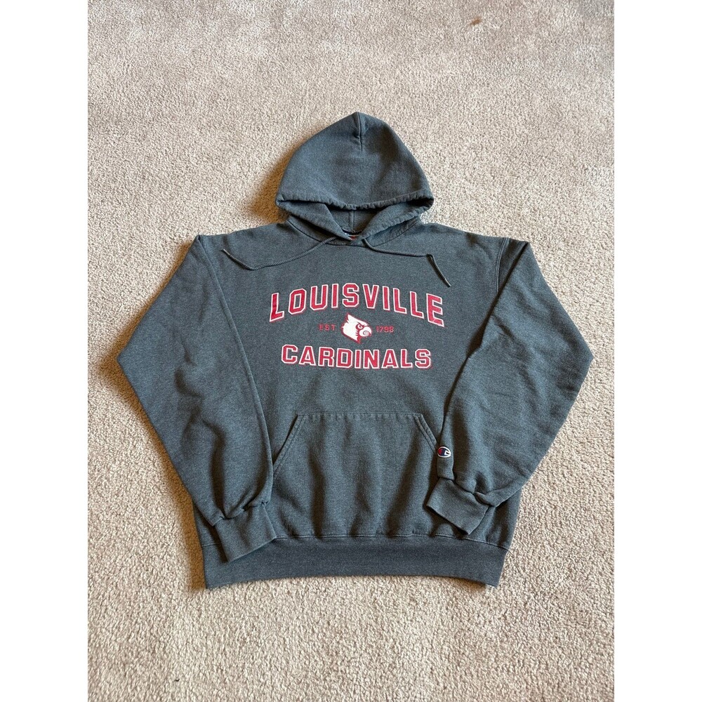 Louisville Cardinals Champion Men’s Hoodie Size Medium
